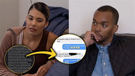 love is blind leaked jackie texts|Love Is Blind: Marshall Responds to Jackies Alleged。